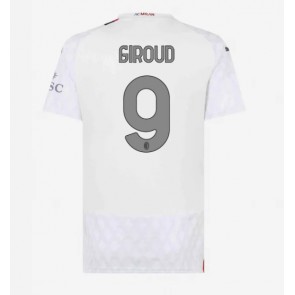 AC Milan Olivier Giroud #9 Udebanetrøje Dame 2023-24 Kort ærmer